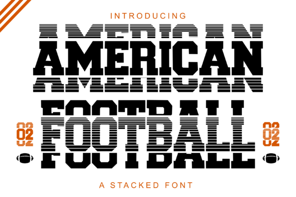 American Football 02: The Friendly Display Font for Viral Content