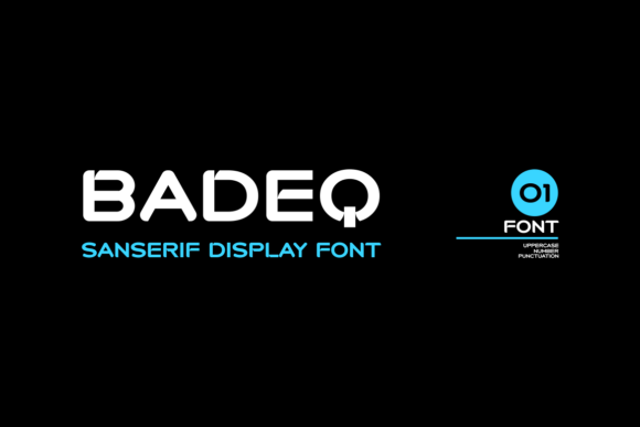 Badeq Font Review: A Clean Display Typeface for Modern Brands
