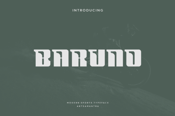 Baruno: A Bold Display Font for Editorial Impact