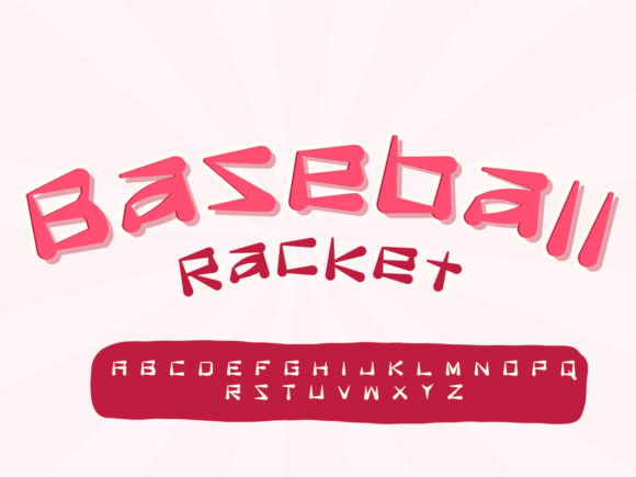 Baseball Racket: A Distinctive Display Font for Makers