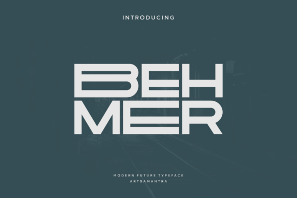 Behmer: A Unique Display Font for Handmade Brands