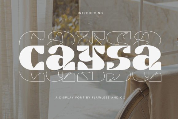 Caysa: The Elegant Display Font for Handmade Brands
