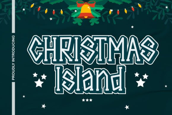 Christmas Island Font: A Cute Display Typeface for Brands