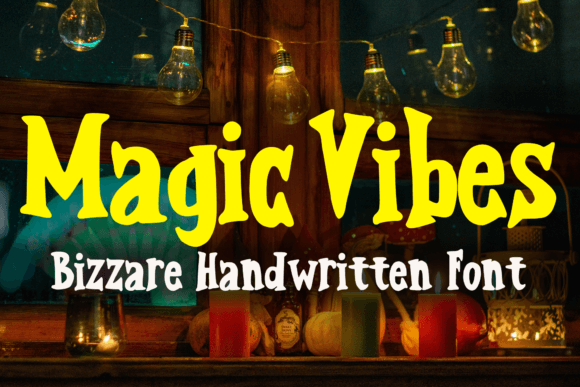 Designing with Magic Vibes: A Magical Display Font