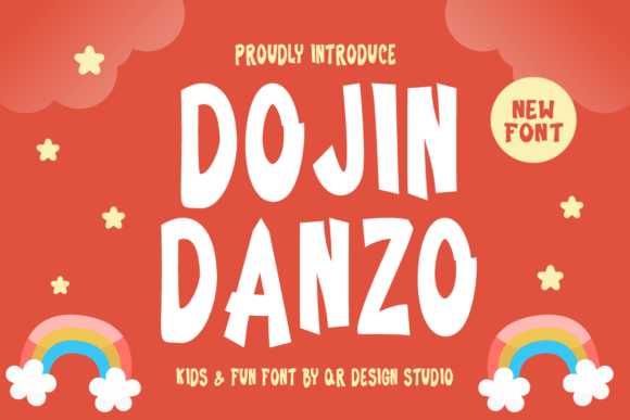 Dojin Danzo: A Quirky Display Font for Joyful Campaigns