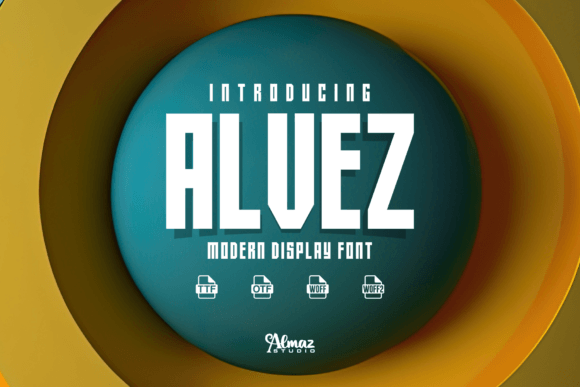 Elevate Editorial Design with the Alvez Typeface