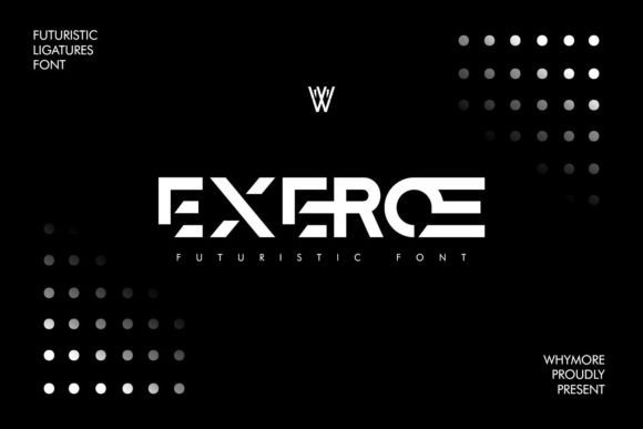 Exeroe: A Luxurious Display Font for Branding