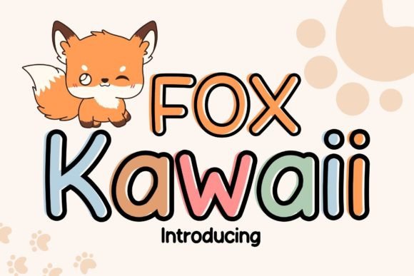 Fox Kawaii Review: A Cute Display Font for Social Campaigns