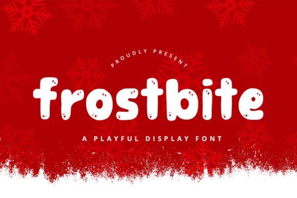Frostbite: The Playful Display Font for Handmade Brands