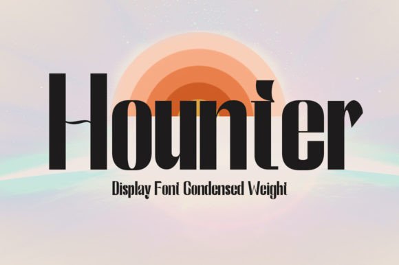 Hounter: The Magical Display Font for Modern Brands