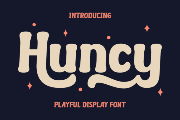 Huncy: A Quirky Display Font for Joyful Web Design