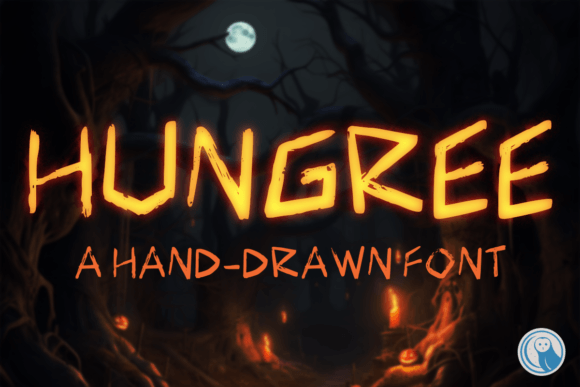 Hungree: The Edgy Display Font for Bold Editorial Design