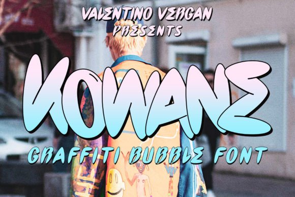 Kowane Font: The Bubble Typeface for Viral Campaigns