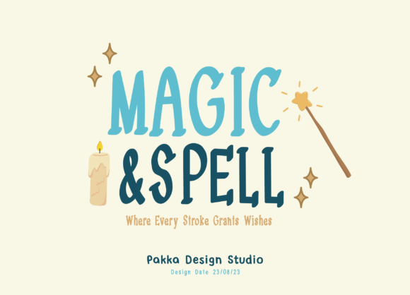 Magic and Spell: A Whimsical Display Font for Web Design