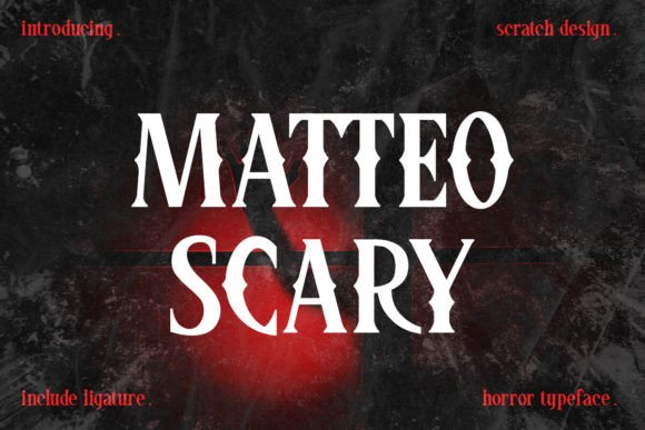 Matteo Scary Font: A Marketer's Guide to Horror Campaigns