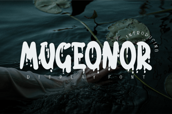 Mugeonor: The Spooky Display Font for Bold Branding