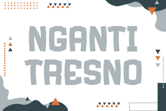 Nganti Tresno Font for Modern Web Design