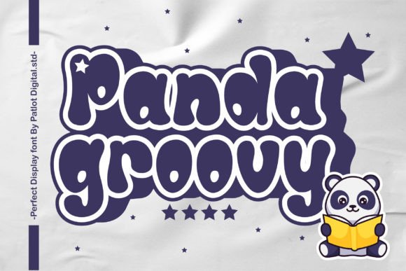 Panda Groovy: The Cute Display Font for Scroll-Stopping Graphics