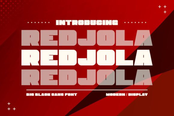 Redjola Font: The Bold Typeface for Confident Brands