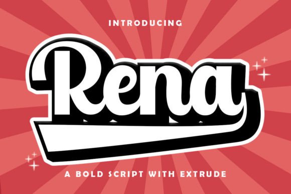 Rena Script Review: A Retro Display Font for Branding
