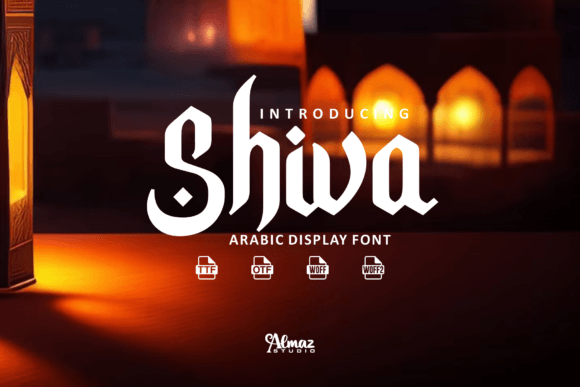 Shiva: A Distinctive Arabic Display Typeface for Branding